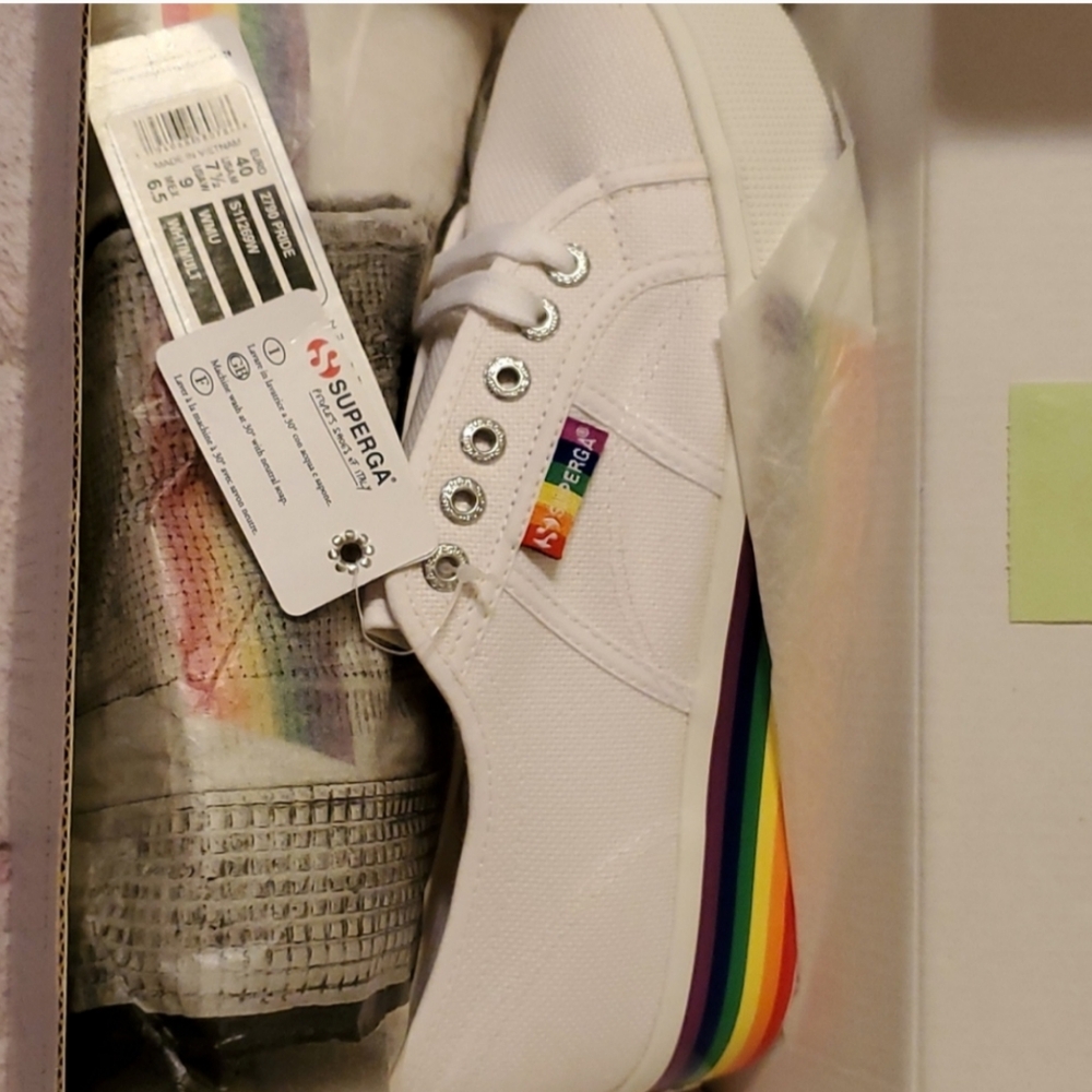 VS Pink Pride Set w/ Matching Superga Sneakers 🏳️‍🌈 - Picture 13 of 13